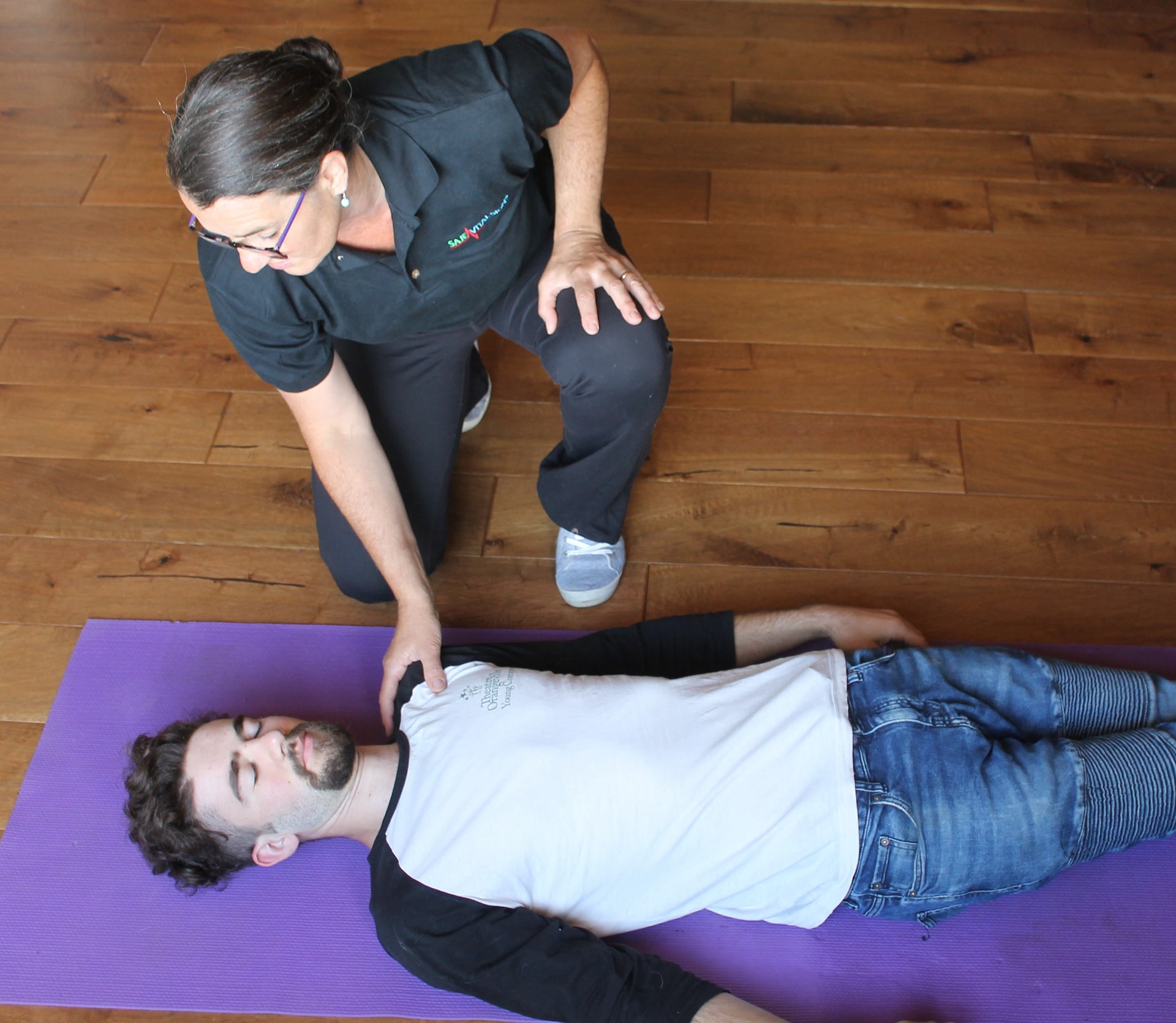 Focus 7.8 Check 2 Responsiveness Blended Training by SAJE Vital Signs